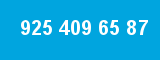 925 409 65 87
